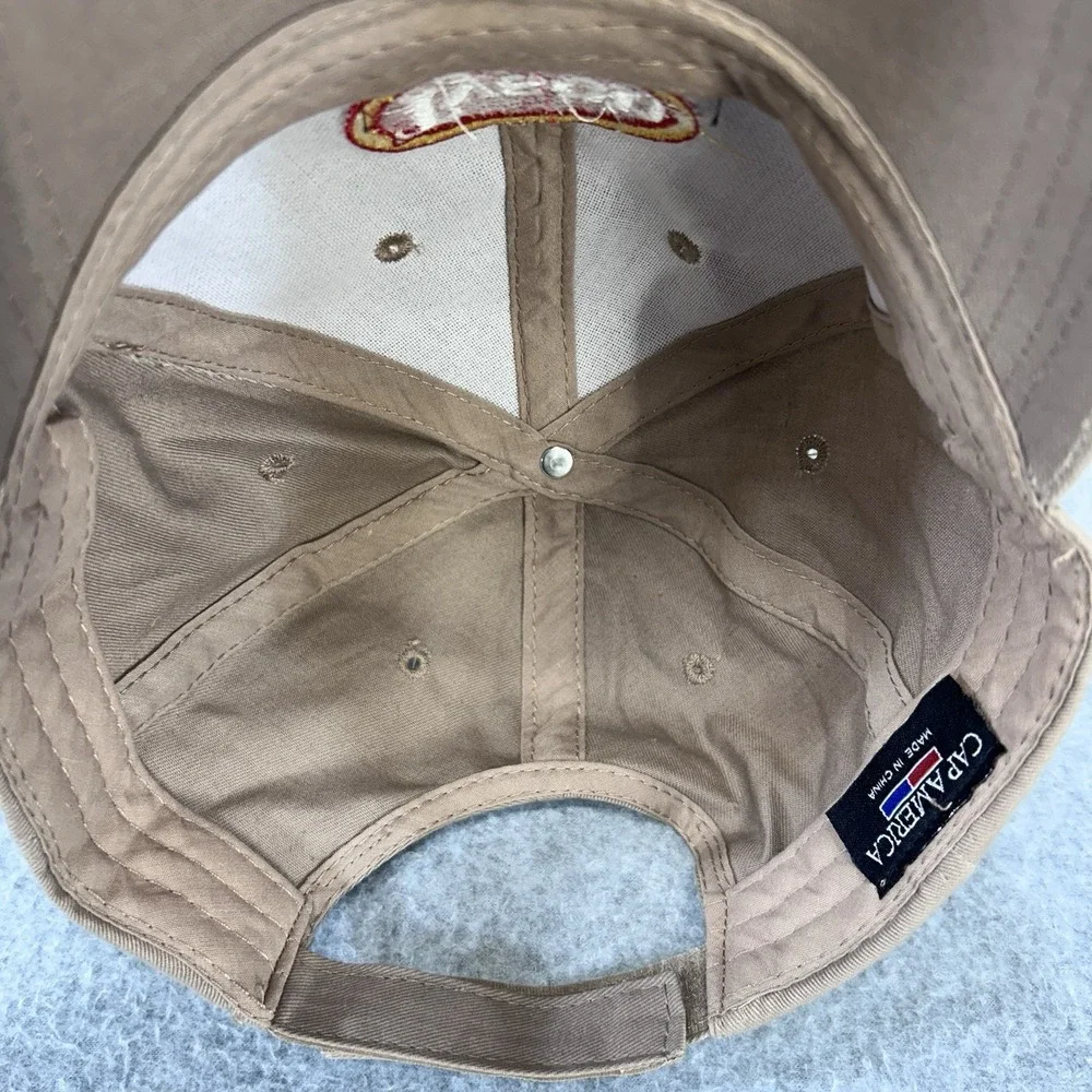 Tyson Transportation Cap‎ America Tan Adjustable Strapback Embroidered Hat